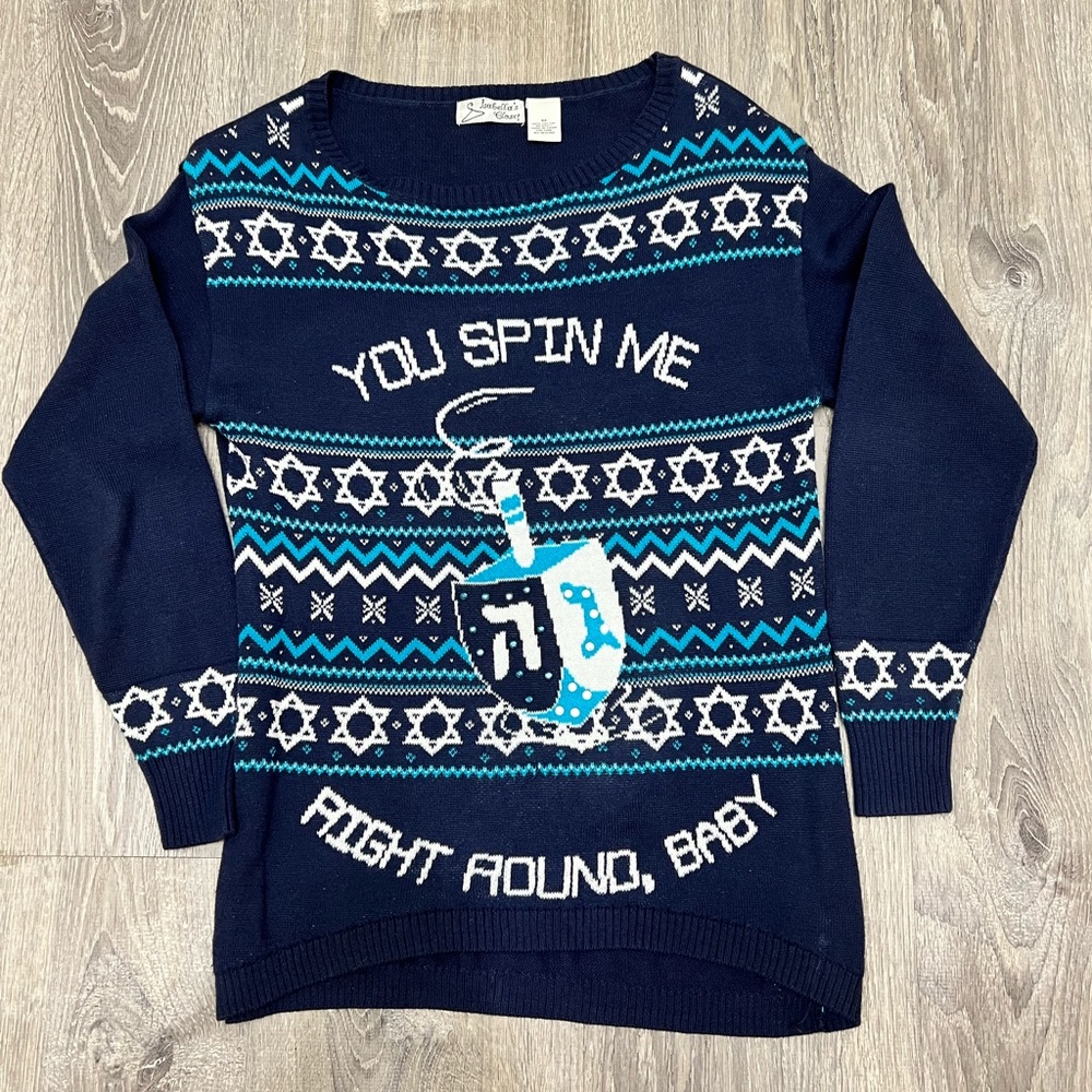 Hanukkah sweater